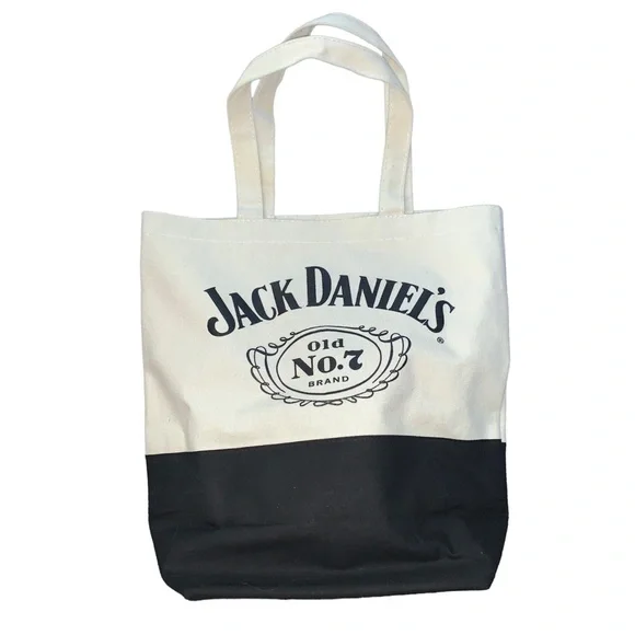 Jack Daniels Canvas Tote Bags for Bridal Showers - Picture 2 of 10